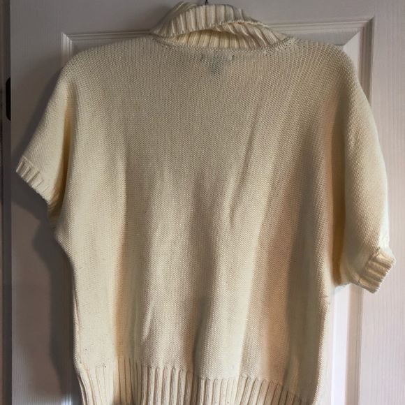Tommy Hilfiger winter white sweater size M - Picture 7 of 8